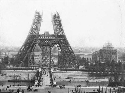 Tour Eiffel en 1888